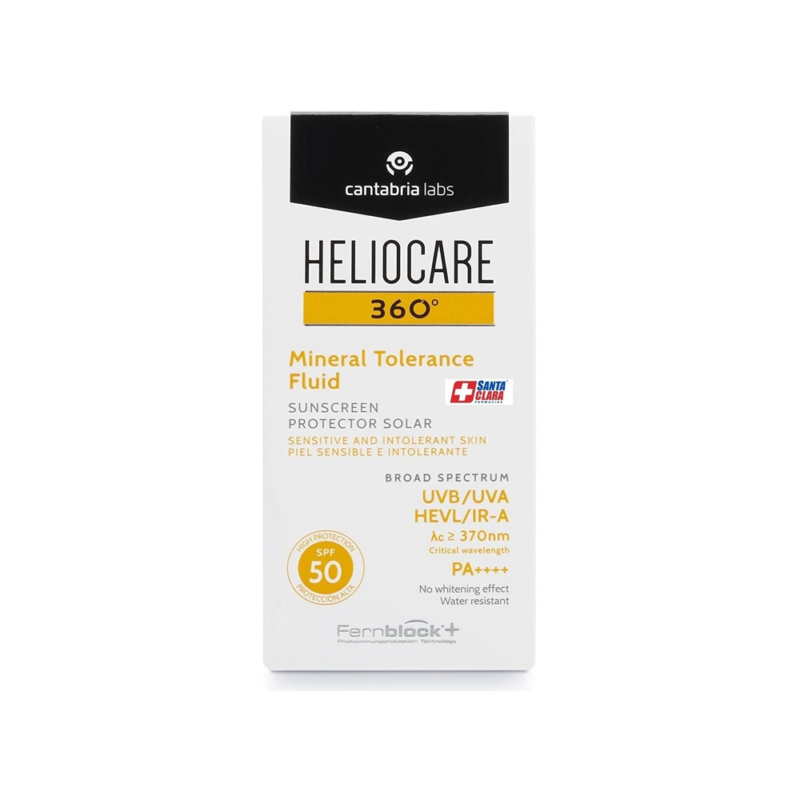 Heliocare 360 Mineral Tolerance Fluid Spf 50+ 50ml