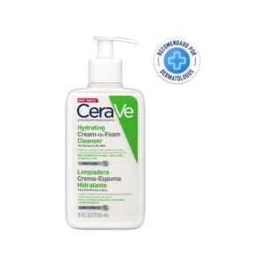 D_NQ_NP_2X_819462-MLU74087664375_012024-F-1.webp Crema Espuma Cerave Limpiadora Hidratante Para Rostro 236ml Momento de aplicación Día/Noche Tipo de piel piel normal a seca