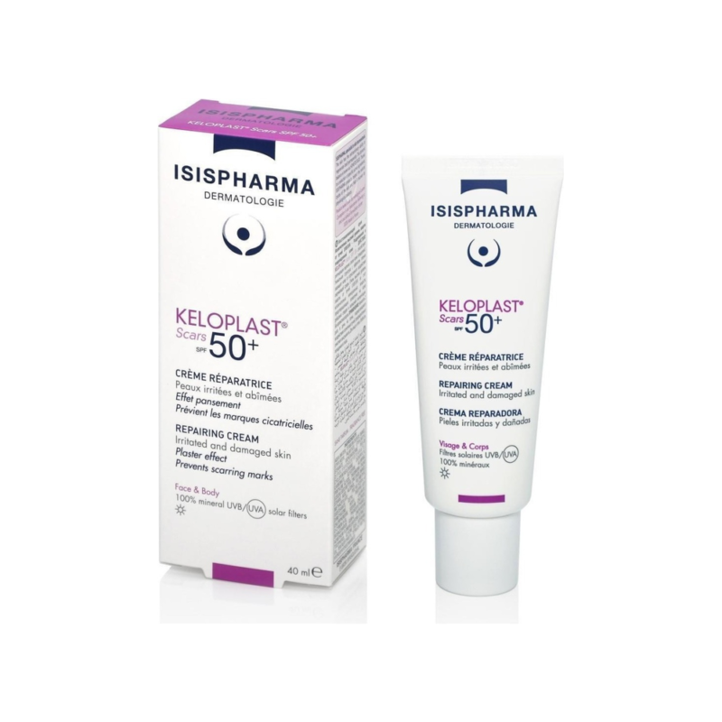 Isispharma Keloplast Scars 50+ 40ml Crema Facial Reparadora Tipo de piel Todo tipo de piel