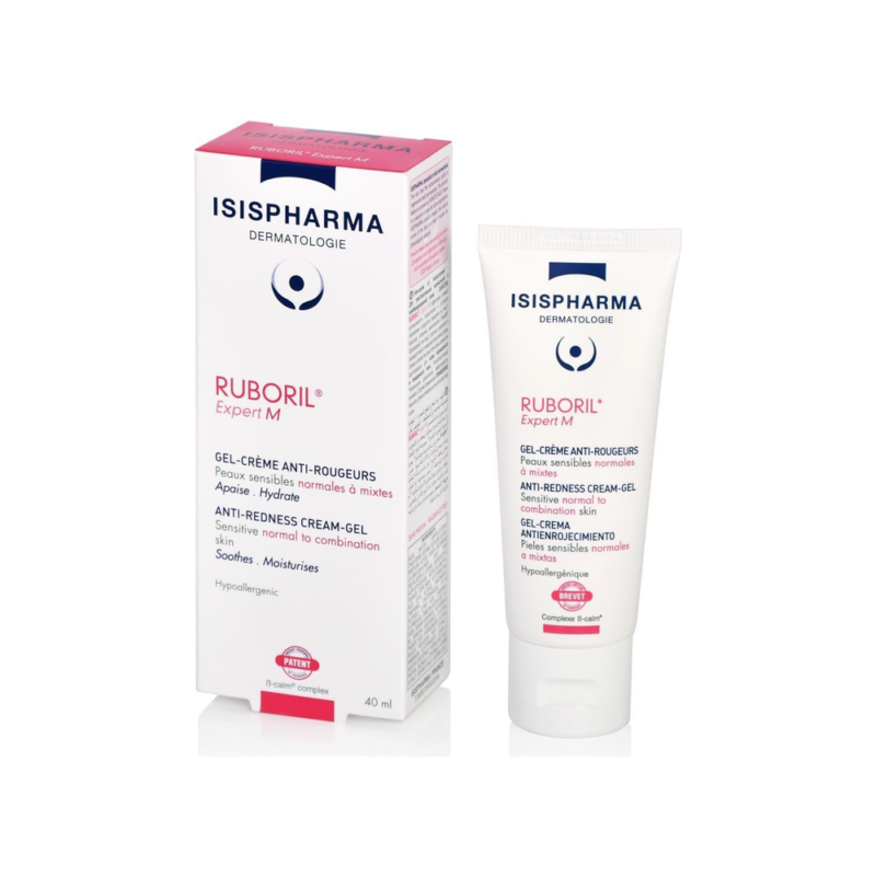 Isispharma Ruboril Expert M 40ml Gel-crema Momento de aplicación Día/Noche Tipo de piel Mixta