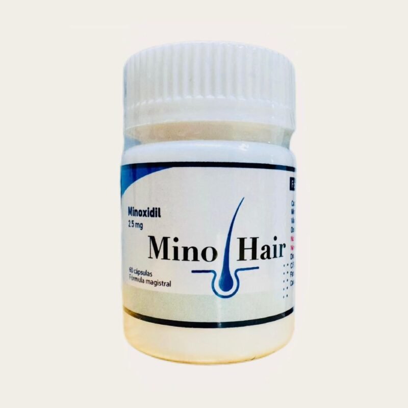 2562 Minohair Minoxidil 2.5mg 60 Capsulas