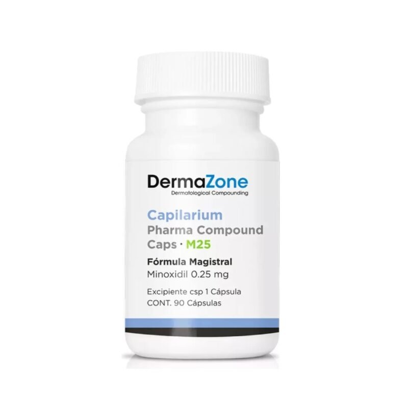 2622 DermaZone Capilarium Caps M25 90 caps (Minoxidil 0.25 mg)