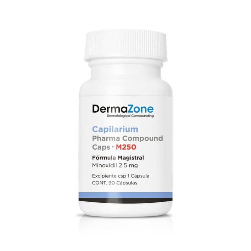 DermaZone Capilarium Caps M250 90 caps (Minoxidil 2.5 mg)