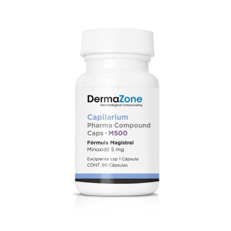 DermaZone Capilarium Caps M500 90 caps (Minoxidil 5 mg)