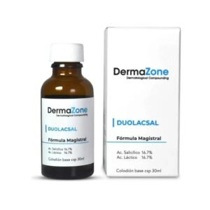 2637 DermaZone Duolacsal (Ac. Saliciico 16.7% y Ac. Lactico 16.7%) 30ml