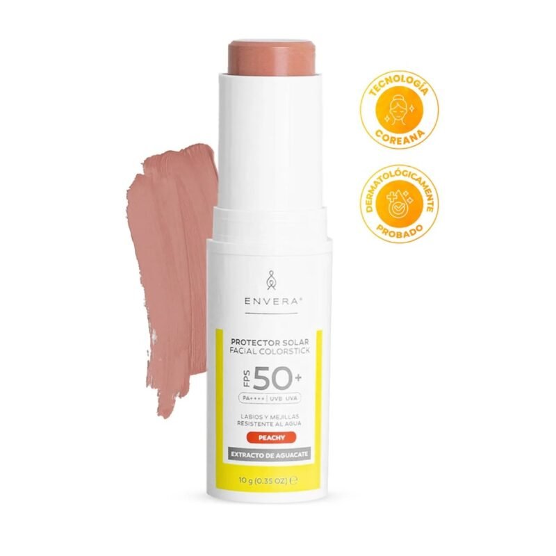 2647 ENVERA PROTECTOR SOLAR EN BARRA CON COLOR PEACHY 10g