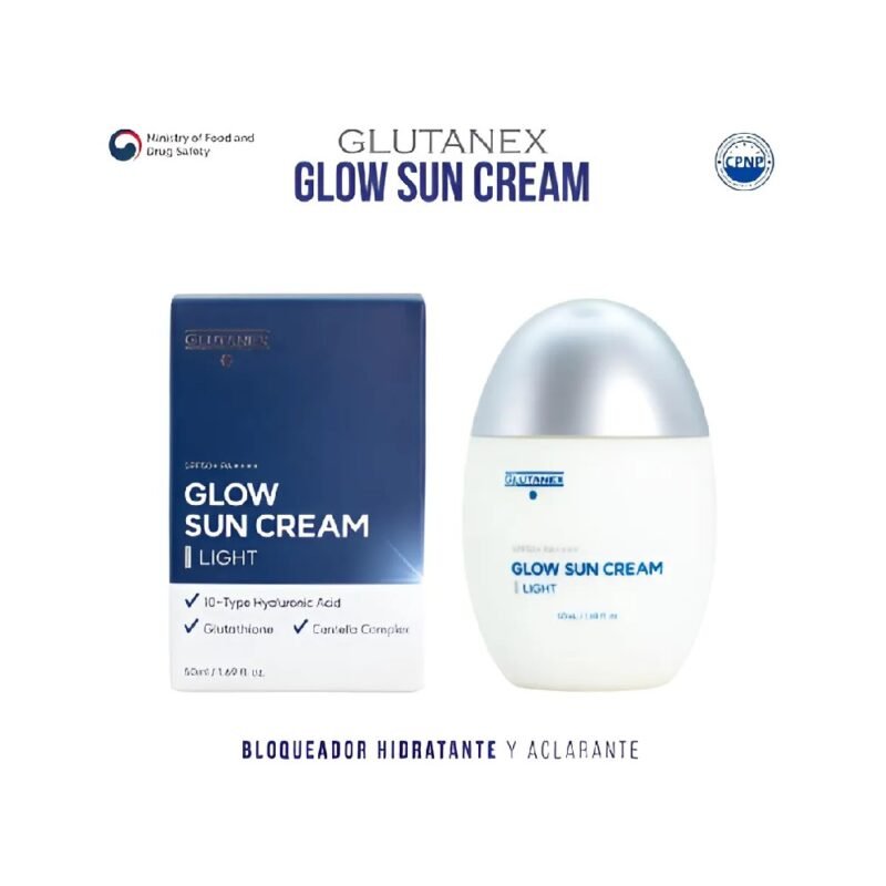 Glutanex Glow Sun Cream Ligth SPF 50 50ml