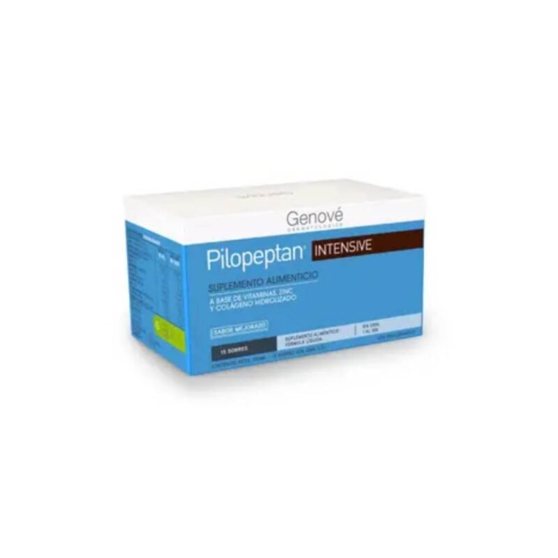 3200 Genove Pilopeptan Intensive Suplemento Alimenticio 15 Sobres
